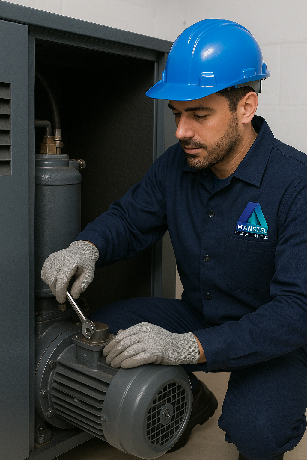 Monitoramento de compressores e redes Manstec